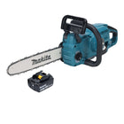 Makita DUC 357 GX3 akumulatorowa pilarka łańcuchowa 18 V 35 cm bezszczotkowa + 1x akumulator 6,0 Ah - bez ładowarki