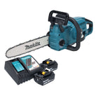 Makita DUC 357 RG2X3 akumulatorowa pilarka łańcuchowa 18 V 35 cm bezszczotkowa + 2x akumulator 6,0 Ah + ładowarka