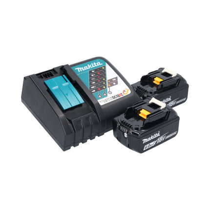 Makita DUC 357 RG2X3 akumulatorowa pilarka łańcuchowa 18 V 35 cm bezszczotkowa + 2x akumulator 6,0 Ah + ładowarka