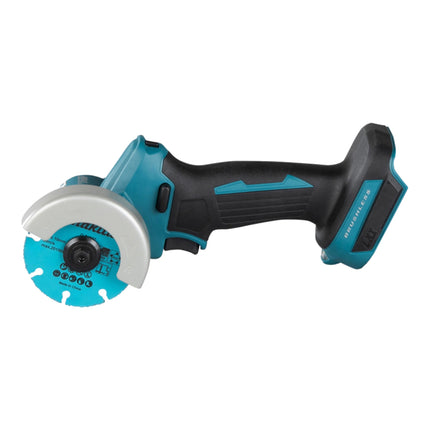 Makita DMC 300 RT1J akumulatorowa szlifierka kątowa 18 V 76 mm bezszczotkowa + 1x akumulator 5,0 Ah + ładowarka + Makpac