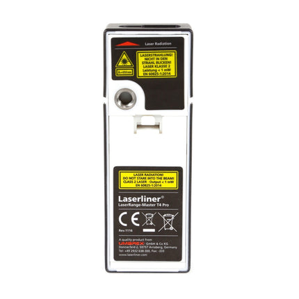 Laserliner LaserRange-Master T4 Pro Laser roter Entfernungsmesser bis 40 m mit 360° Neigungssensor ( 080.850A ) - Toolbrothers