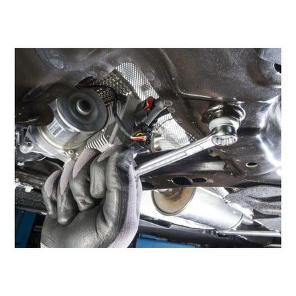 HAZET Klucz płasko-oczkowy 600N SW 28 mm Długość 380 mm ( 4000822554 )