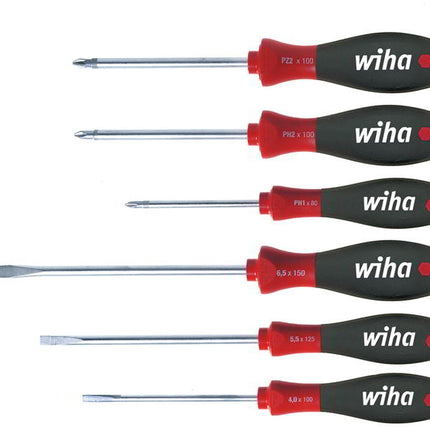 Zestaw wkrętaków WIHA 302 HK6 01 6-częściowy płaski / PH / PZD ( 4000802313 )