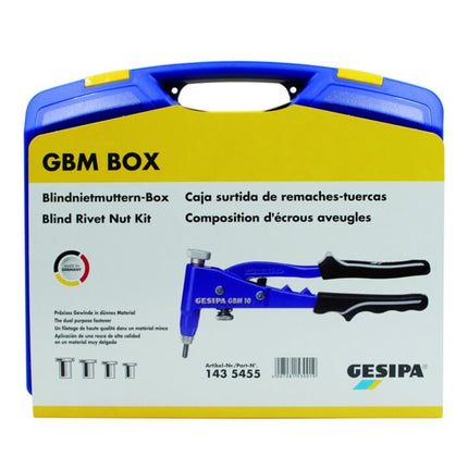 Zestaw nitonakrętek GESIPA 156 sztuk ( 4000813093 )