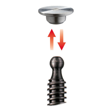 Zacisk śrubowy z żeliwa ciągliwego BESSEY TGK Szerokość mocowania 1250 mm Występ 120 mm ( 4000831424 )