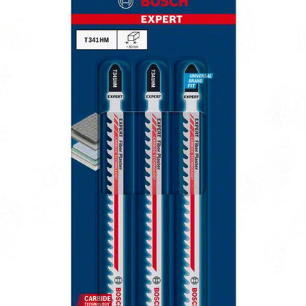 Brzeszczot do wyrzynarki BOSCH Fibre Plaster T 341 HM Długość całkowita 132 mm ( 4000837441 )