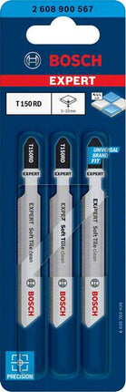 Brzeszczot do wyrzynarki BOSCH Expert Soft Tile Clean T 150 RD Długość całkowita 83 mm ( 4000837479 )