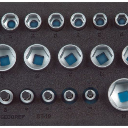 GEDORE moduł narzędziowy 1500 CT1-19 26-częściowy moduł 1/3 ( 4000881207 )
