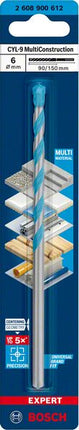 BOSCH wiertło do muru Expert CYL-9 nominalna Ø 6 mm długość robocza 90 mm ( 4000909774 )