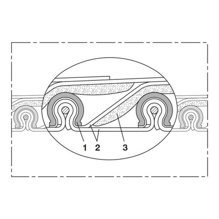 Wąż ssący i dmuchawy NORRES TIMBERDUC(R) PUR 531 AS Ø wewnętrzna 80 mm ( 4501400801 )