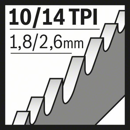 BOSCH Brzeszczot do piły szablastej S 1125 VF Długość 225 mm Szerokość 19 mm ( 8000343764 )