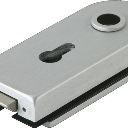 DORMA-GLAS zamek do drzwi szklanych STUDIO Rondo jasny metal anodowany srebrny ( 3000254471 )