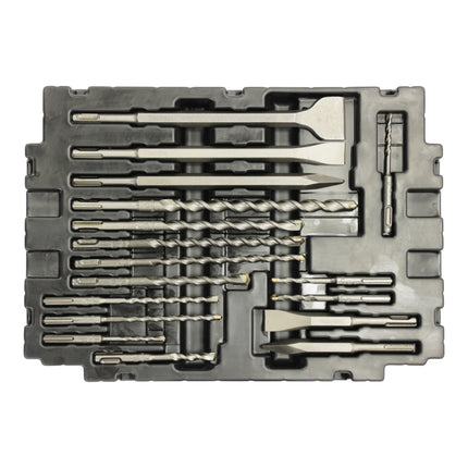 Makita E-17790 Zestaw wierteł i dłut SDS-Plus 17 szt. + Makpac