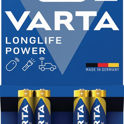 Bateria VARTA Longlife Power 1.5 V AAA-AM4-Micro 1240 mAh ( 4000901810 )