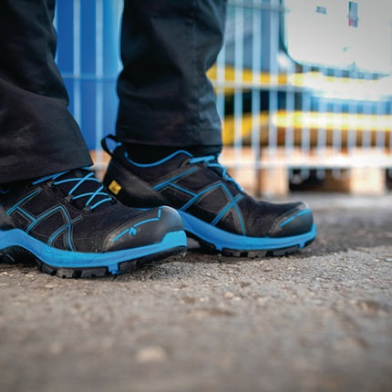 HAIX obuwie ochronne BE Safety 40.1 low rozmiar 10 (45) czarny/niebieski ( 4721000011 )