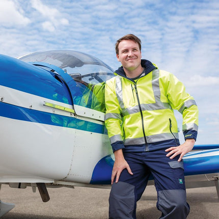 Kurtka softshell ELYSEE o wysokiej widoczności LIAM rozmiar XXL ( 8000142493 )