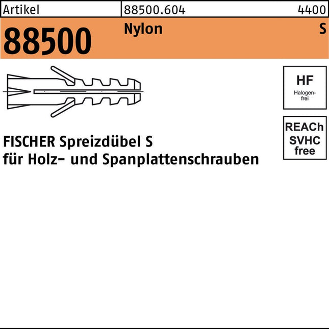 FISCHER Duebel S D5xL25mm 8000257904  1 - toolbrothers