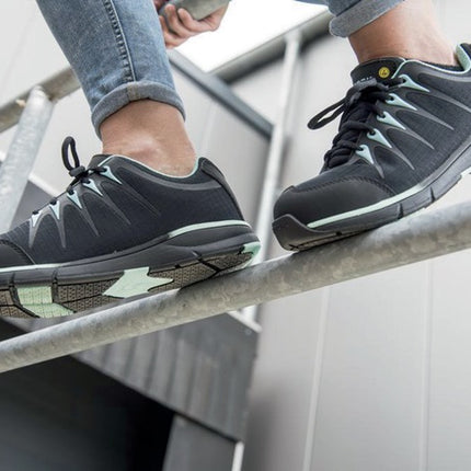 BAAK damskie obuwie ochronne Svea rozmiar 37 czarny/turkusowy ( 8000600282 )