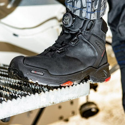 Buty ochronne BAAK Braxton rozmiar 40 czarny/czerwony ( 8000600316 )