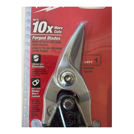 Zestaw nożyc do blachy Milwaukee 3 szt. 260 mm kierunek cięcia lewy / prawy / prosty ( 48224533 )