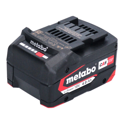 Metabo BS 18 LT akumulatorowa wiertarko-wkrętarka 18 V 60 Nm + 1x akumulator 4,0 Ah + metaBOX - bez ładowarki
