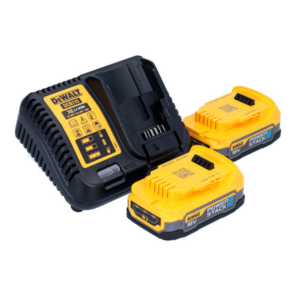 Sekator akumulatorowy DeWalt DCMPP 568 E2 18 V 38 mm + 2x akumulator Powerstack 1,7 Ah + ładowarka