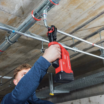 Zaciskarka akumulatorowa Rothenberger Romax Compact III Zestaw podstawowy 1 18 V 19 kN ( 1000004267 ) + 1x akumulator 2,0 Ah + ładowarka