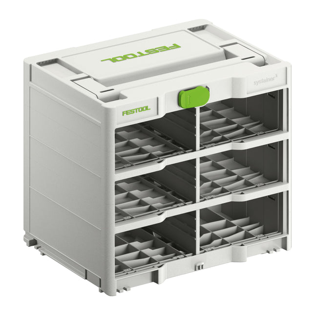 Festool SYS3-RK/6 M 337 Systainer 3 Rack 396 x 296 x 337 mm ( 577807 ) do wszystkich wariantów Systainerów SYS3 S 76