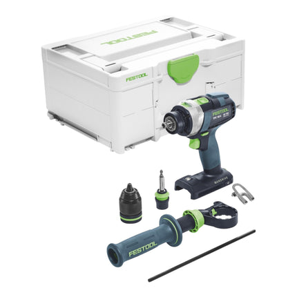 Festool TPC 18/4 I-Basic akumulatorowa wiertarko-wkrętarka udarowa 18 V 75 Nm + 1x akumulator 5,0 Ah + szybka ładowarka + systainer