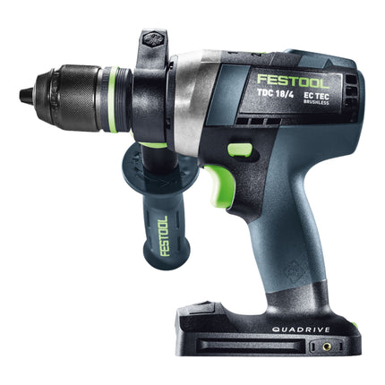 Festool TDC 18/4 I-Basic akumulatorowa wiertarko-wkrętarka 18 V 75 Nm bezszczotkowa + 2x akumulator 4,0 Ah + szybka ładowarka + systainer