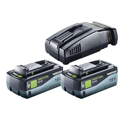 Festool DSC-AGC 18-125 FH Basic akumulatorowy system tnący z wolnej ręki 18 V 125 mm bezszczotkowy + 2x akumulator 8,0 Ah + szybka ładowarka + systainer