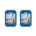 Kreg 2x HD Protec-Kote Maxi-Loc wkręty do otworów 64 mm (2x SML-C2X250-30-INT) gwint zgrubny 60 szt.