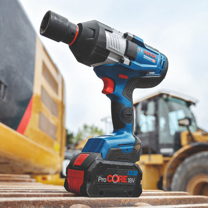 Bosch GDS 18V-1600 HC Profesjonalny akumulatorowy klucz udarowy 18 V 1600 Nm 3/4'' BITURBO Brushless + 2x akumulator ProCORE 4,0 Ah + ładowarka + L-Boxx
