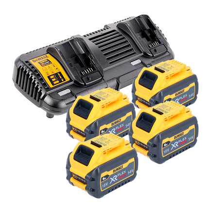 Kosiarka akumulatorowa DeWalt DCMW 564 T4 36 V ( 2x 18 V ) 48 cm bezszczotkowa + 4x akumulator FlexVolt 6,0 Ah + ładowarka