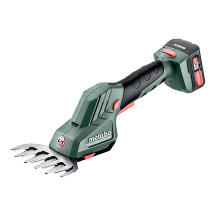 Akumulatorowe nożyce do trawy i krzewów Metabo PowerMaxx SGS 12 Q 12 V ( 601608500 ) + 1x akumulator 2,0 Ah + ładowarka + torba