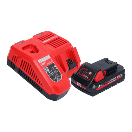 Milwaukee M18 ONEFLT-301X wkrętarka akumulatorowa 18 V 4,8 / 6,4 / 9,53 mm + 1x akumulator 3,0 Ah + ładowarka + pudełko HD