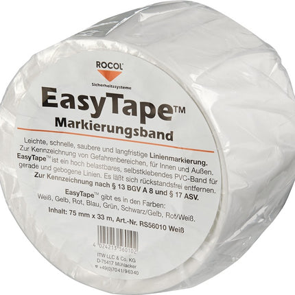 Taśma do znakowania podłóg Rocol Easy Tape ( 9190491487 ) PVC długość 33 m szerokość 75 mm