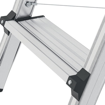 Hailo drabina 100 Topline ( 9000463140 ) Stopnie 3-5 anodowane aluminium teleskopowe