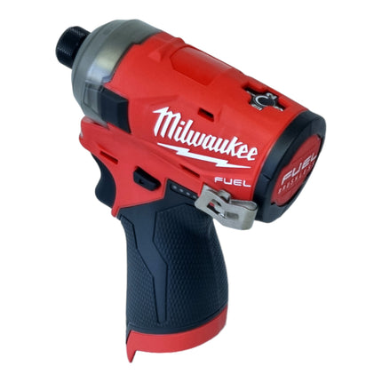 Milwaukee M12 FQID-201 akumulatorowy klucz udarowy 12 V 50 Nm 1/4" bezszczotkowy + 1x akumulator 2,0 Ah + ładowarka