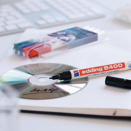 Edding CD/DVD/BD marker 8400 ( 9000487940 ) czarny