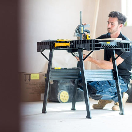 Stół warsztatowy Stanley Fatmax(R) Express(TM) ( 8000150137 ) H800xW850xD600mm składany