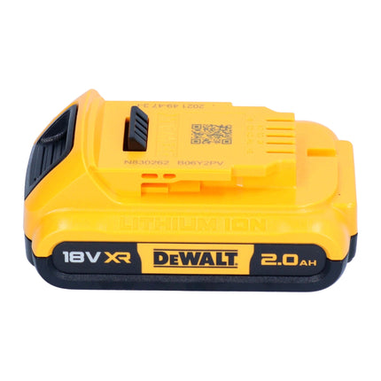 DeWalt DCM 849 N akumulatorowa polerka mimośrodowa 18 V 180 mm bezszczotkowa + 1x akumulator 2,0 Ah - bez ładowarki