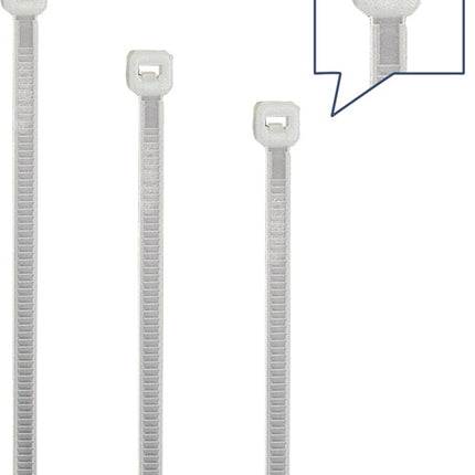 Zestaw opasek kablowych ( 4000900786 ) 350-częściowy naturalny