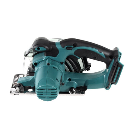 Makita DCS 552 RG1 18 V Akku Metall Handkreissäge 136 mm + 1x 6,0 Ah Akku und Lader + Sägeblatt und Schutzbrille - Toolbrothers