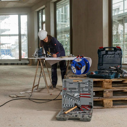 Zwijacz kabla Brennenstuhl Garant ( 8000337574 ) 25 m gumowo-neoprenowy 3 x 2,5 mm² plastikowy IP44