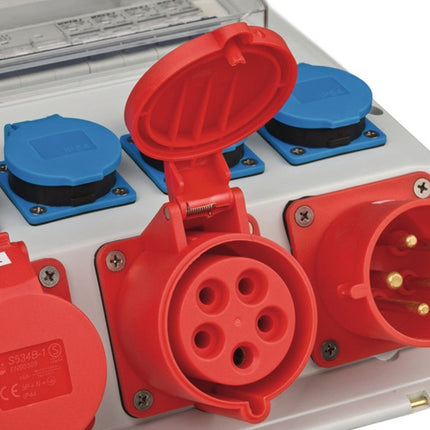 Plastikowy rozdzielacz naścienny Brennenstuhl ( 4000873992 ) CEE-32 A, 5-biegunowy