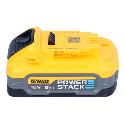 Akumulatorowa pilarka tarczowa DeWalt DCS 573 N 18 V 190 x 30 mm bezszczotkowa + 1x akumulator powerstack 5,0 Ah - bez ładowarki