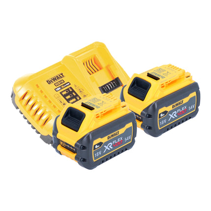 Akumulatorowa pilarka tarczowa DeWalt DCS 573 T2 18 V 190 x 30 mm bezszczotkowa + 2x akumulator 6,0 Ah + ładowarka