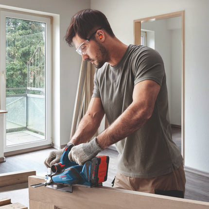 Bosch GHO 18V-26 Profesjonalna strugarka akumulatorowa 18 V 2,6 mm bezszczotkowa + 1x akumulator ProCORE 8,0 Ah + ładowarka + L-Boxx