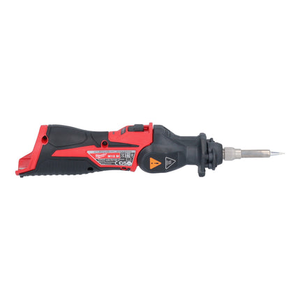 Milwaukee M12 SI-0 lutownica akumulatorowa 12 V 400 °C ( 4933459761 ) z blokowaną głowicą solo - bez akumulatora, bez ładowarki